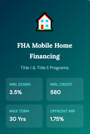 mobile home mortgage calculator